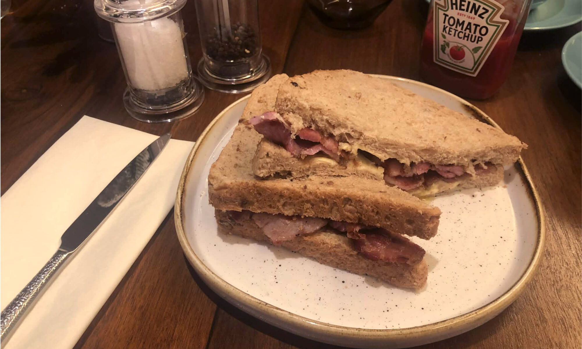 Breakfast Club Bacon Sandwich